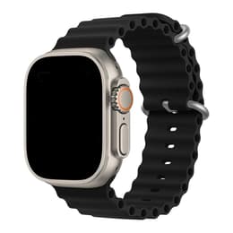 Apple Watch Ultra 2 (2023) GPS + Cellular 49 mm - Titanium Natural Titanium - Ocean band Black