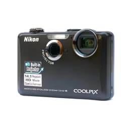 Compact S1100pj - Black + Nikon Nikkor 5x Optical Zoom f/3.9-5.8