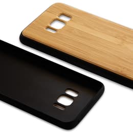 Case Galaxy S8 and protective screen - Wood - Brown