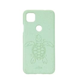 Case Google Pixel 4A - Natural material - Turquoise