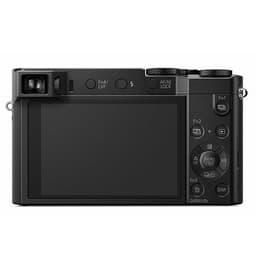 Compact - Panasonic Lumix DMC-TZ100 - Black + Panasonic Leica DC VARIO-ELMARIT 9.1-91mm f/2.8-5.9