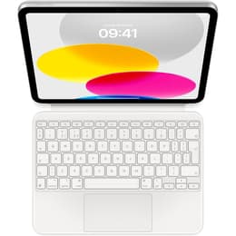 iPad Magic Keyboard Folio 10.9" (2022) - White - QWERTY - English (UK)