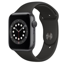 Apple Watch (Series 6) 2020 GPS 44 - Aluminium Space Gray - Sport band Black