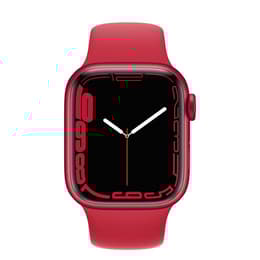 Apple Watch Series 7 (2021) GPS + Cellular 45 mm - Aluminium Red - Sport band Red
