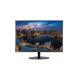 24-inch Lenovo ThinkVision T24D 1920 x 1200 LED Monitor Black