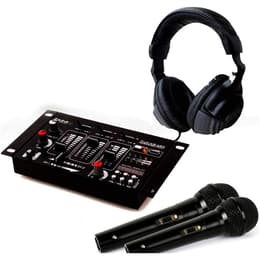 Ibiza Sound Kit Table de Mixage DJ21 USB Bluetooth + Casque SONO DJ + 2 Micros Audio accessories