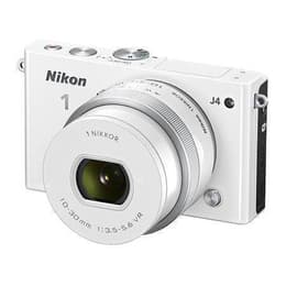 Nikon 1 J4 Hybrid 18Mpx - White