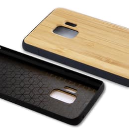 Case Galaxy S9+ and protective screen - Wood - Brown