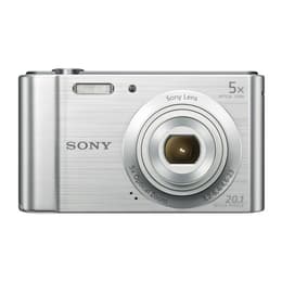 Compact Cyber-shot DSC-W800 - Silver + Compact 5x Optical Zoom 26-130mm f/3.2–6.4 f/3.2–6.4