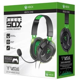 Turtle Beach Recon 50X gaming wired Headphones with microphone - Black/Green