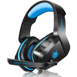 Phoinikas H1-B gaming wired Headphones with microphone - Black/Blue