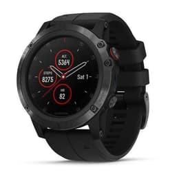 Smart Watch Garmin HR GPS Fenix 5X Plus - Black