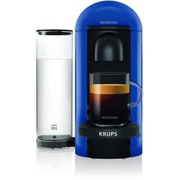 Espresso with capsules Nespresso compatible Krups Vertuo Plus 1.2L - Blue