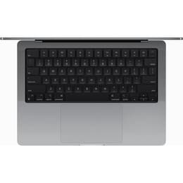 MacBook Pro 14-inch (2023) - Apple M3 8-core and 10-core GPU - 16GB RAM - SSD 1000GB - Standard display - QWERTY - English