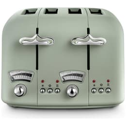 Toaster De'Longhi CT04GR 4 slots - Green/Black
