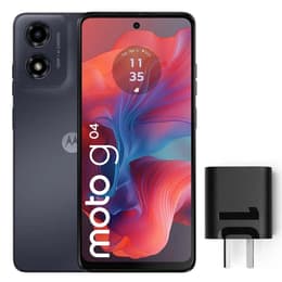 Motorola Moto G04 64GB - Black - Unlocked - Dual-SIM