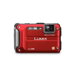 Compact Lumix DMC-FT3 - Red + Panasonic Leica DC Vario Elmar 28-128mm f/3.3–5.9 f/3.3–5.9