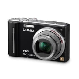 Compact Lumix DMC-TZ10 - Black + Panasonic Zoom 12x 25-300 mm f/3.3-4.9 f/3.3-4.9