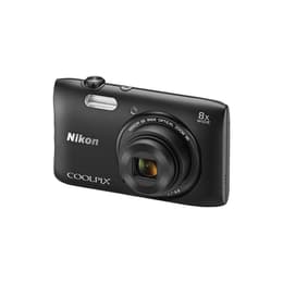 Nikon Coolpix S3600 Compact 20Mpx - Black