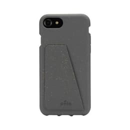 Case iPhone SE (2022/2020)/8/7/6/6S - Natural material - Grey