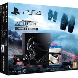 PlayStation 4 1000GB - Black - Limited edition Star Wars: Battlefront I + Star Wars: Battlefront I