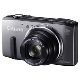 Compact PowerShot SX270 HS - Black + Canon 20X IS Zoom Lens 4.5-90mm f/3.5-6.8 f/3.5-6.8