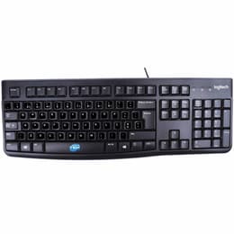Logitech Keyboard QWERTY Portuguese MK120 wired mouse and keyboard kit with preapplied layout stickers