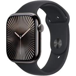 Apple Watch Series 10 (2024) GPS 42 mm - Aluminium Jet Black - Nike Sport band Black
