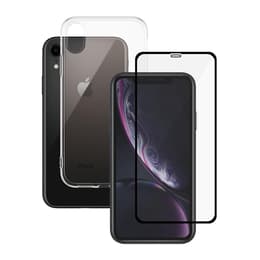 Case 360 iPhone XR and protective screen - TPU - Transparent