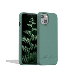 Case iPhone 13 - Natural material - Green