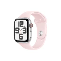 Apple Watch (Series SE) 2020 GPS + Cellular 44 - Aluminium Silver - Sport band Pink