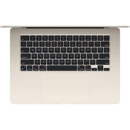 MacBook Air 13-inch (2024) - Apple M3 8-core and 8-core GPU - 8GB RAM - SSD 256GB - Standard display - QWERTY - Spanish