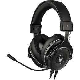 L33T Gaming Huginn noise-Cancelling gaming wired Headphones with microphone - Black