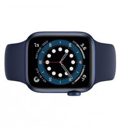 Apple Watch (Series 6) 2020 GPS + Cellular 44 - Aluminium Blue - Sport loop Blue
