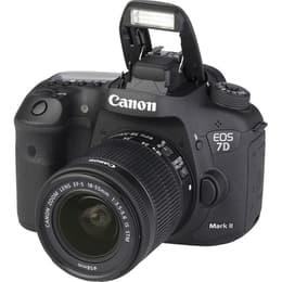 Reflex EOS 7D Mark II - Black + Canon EF-S 18-55 mm f/3.5-5.6 IS STM f/3.5-5.6