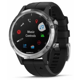 Smart Watch Garmin HR GPS Fenix 5S Plus - Silver/Black