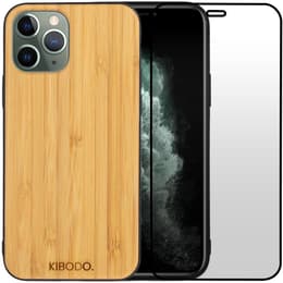 Case iPhone 11 Pro and protective screen - Wood - Yellow