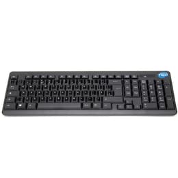 Simpletek Keyboard QWERTY English (UK) Wireless Mouse + Keyboard with Stickers 1000 DPI 2.4G Nano reciever