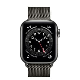 Apple Watch (Series 4) 2018 GPS 44 - Aluminium Space Gray - Milanese Grey