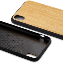 Case iPhone XR and protective screen - Wood - Wood