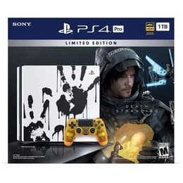 PlayStation 4 Pro 1000GB - White - Limited edition Death Stranding + Death Stranding