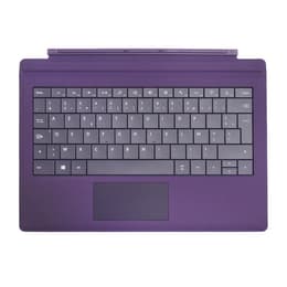 Microsoft Keyboard AZERTY Wireless Backlit Keyboard Type Cover Surface Pro 3