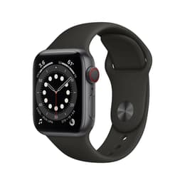 Apple Watch (Series 6) 2020 GPS 40 - Aluminium Space Gray - Sport band Black