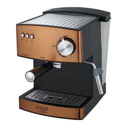 Espresso machine Without capsule Adler AD 4404CR 1.6L - Bronze