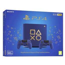PlayStation 4 Slim 500GB - Blue - Limited edition Days of Play Blue