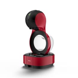 Pod coffee maker Dolce gusto compatible Krups Lumio YY3044FD 1.0000L - Red