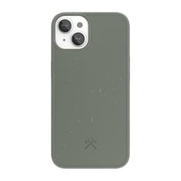 Case iPhone 14 Pro - Natural material - Green