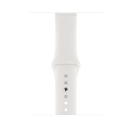 Apple Watch Series 5 (2019) GPS 44 mm - Aluminium Silver - Sport band White