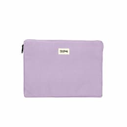 Cover 15-inches laptops - Cotton - Purple