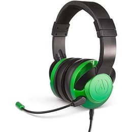 Powera Fusion Emerald Fade noise-Cancelling gaming wired Headphones with microphone - Black/Green
